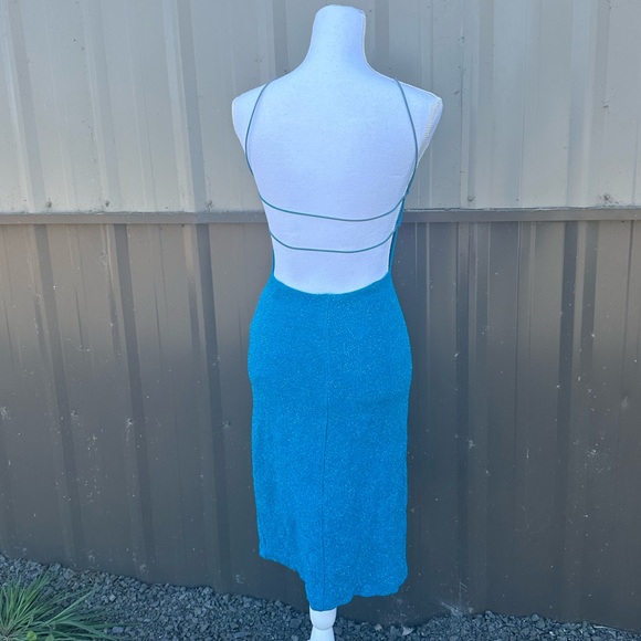 Vintage 1990s Jodi Kristopher Sparkly Gown - Picture 5 of 7